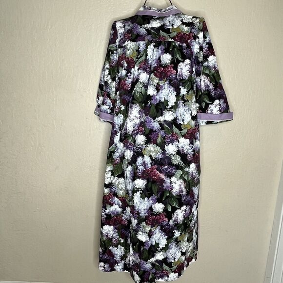 Vintage 80s Models Coat House Dress Pearl Snap Buttons Women’s Size 8 USA MADE - Picture 11 of 12